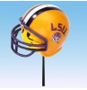 LSU Tigers Helmet Head Car Antenna Topper / Desktop Bobble Buddy (Yellow Face)(College Football)